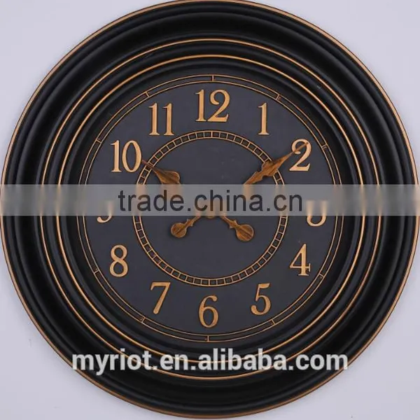 Plastic 20 Inch Round 50cm Decorative Antique Clock Grandfather photo-5