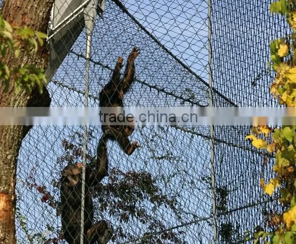 Stainless Steel Ferrule Rope Mesh For Tigers photo-4