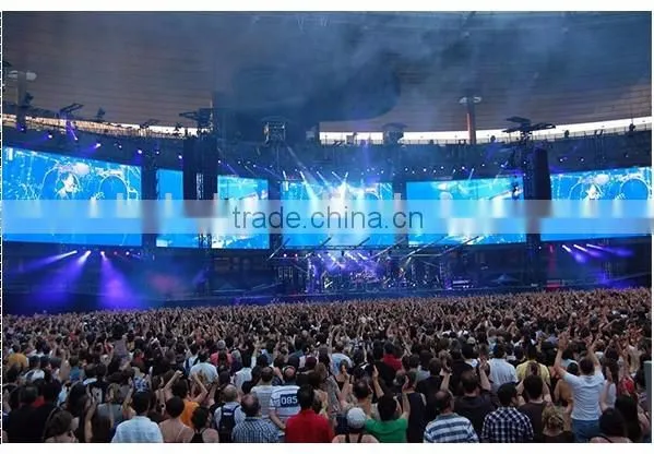 Full Color Indoor P5 Hire Led Display With Fact Lock Cabinets photo-3