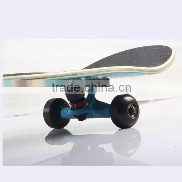 Four Transparent Wheel Skateboard Canadian Maple Complete 4 Wheel Skateboard 100 Canadian Maple Skateboards OEM photo-5
