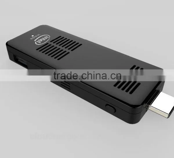 Cloudentgo Hotspot W8 Mini PC 64 Bit Intel Atom Z3735F CPU Win 8.1+ Android 4.4 Smart Computer Stick 2G+32G photo-2