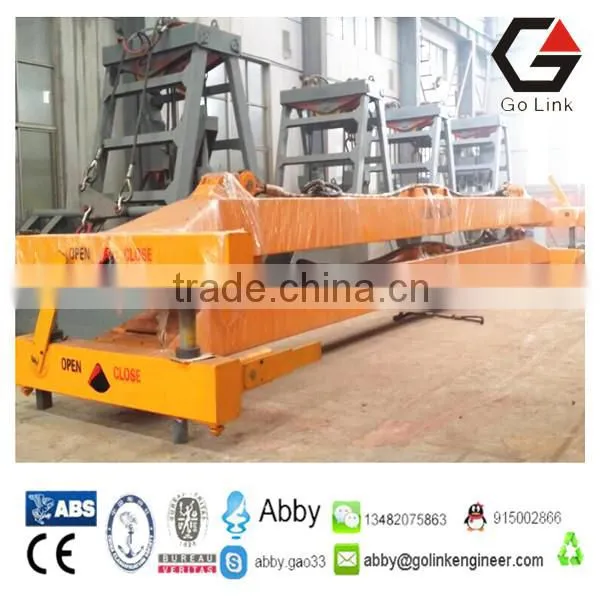 20ft&40ft I Type Simple Mechanism Spreader Semi-automatic Container Spreader Container Lifting Spreader for Gantry Crane photo-3
