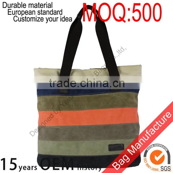 High Quality Recyclable Cotton Carry Bag / Tote Bags for Shopping Women photo-3