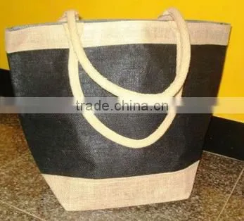 REUSABLE UPMARKET JUTE SHOPPER BAGS photo-3