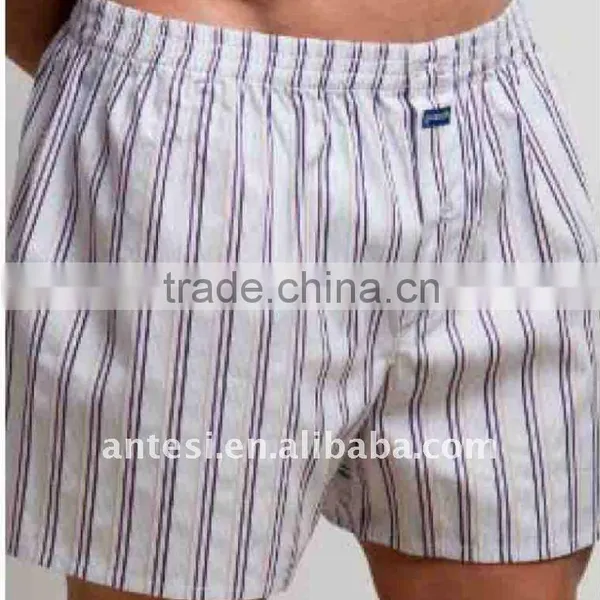 100% Cotton Men's Woven Boxers