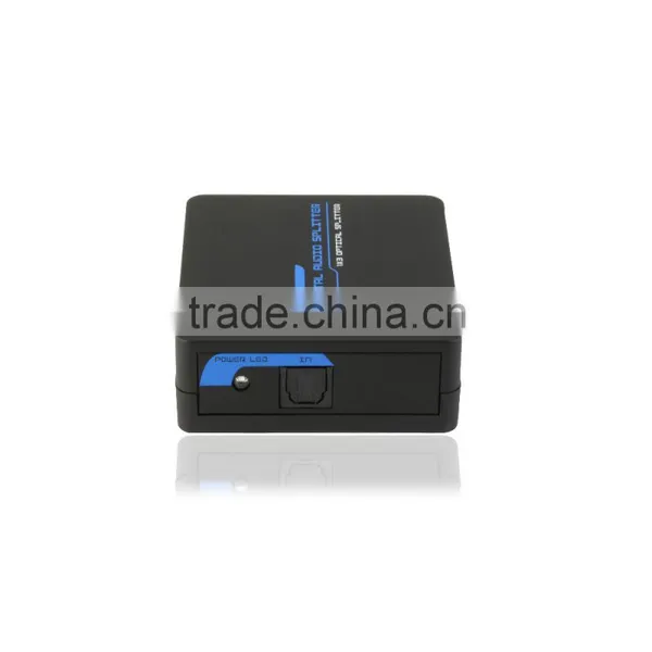 3 Way Toslink Digital Optical Link SPDIF Audio 1x3 Splitter 1 IN 3OUT photo-4