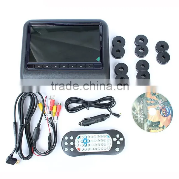 9" TFT LCD Headrest Monitor Car DVD Player With High Resolution (VKS-901AD) photo-3