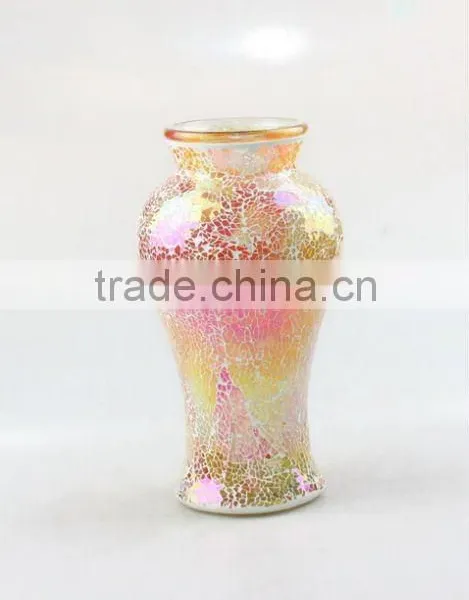 Glass Mosaic Vase