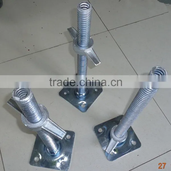Cold Galvanized Hollow Scaffolding Jack Base/u Head