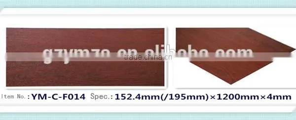Hot Sale Moisture Proof Anti Cigarette Wood Laminate Vinyl Floor Board