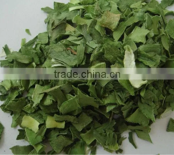 Dehydrated Green Leek 10X10mm
