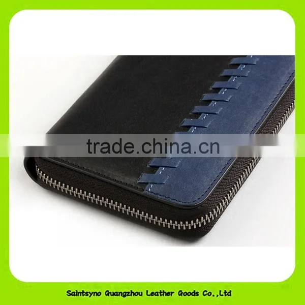 16908 Wholesale Zipper Classic Mens Rfid Wallet Genuine Leather photo-5