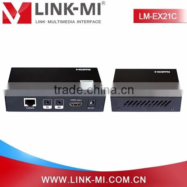 LINK-MI LM-EX21C 50M EXTENDER Transmitter Receiver With 1xlooping HDMI Output 3D 1080P EDID Bi-Direction Wideband IR photo-5