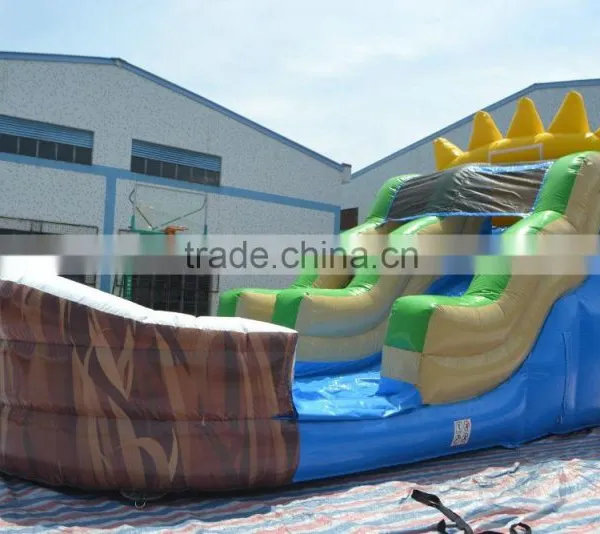 New Design Small Inflatable Water Slide Children Play in Summer photo-5