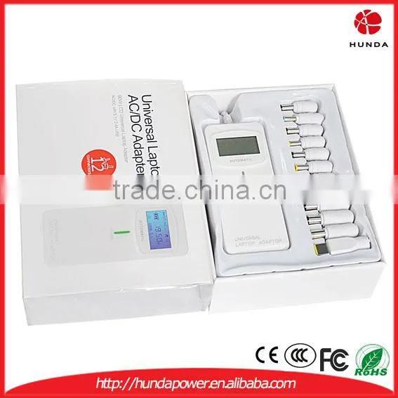 90W Automatic LCD 2 in 1 for HOME & Car Universal AC Adapter With 12pcs Tips photo-3