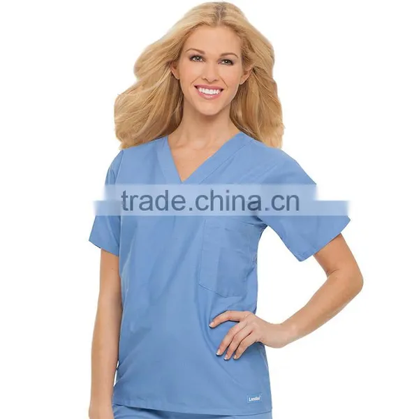 Top Quality Hospial Scrubs Medical Nursing Scrub Uniform Plus Medical Shirts Scrubs With Trousers photo-5