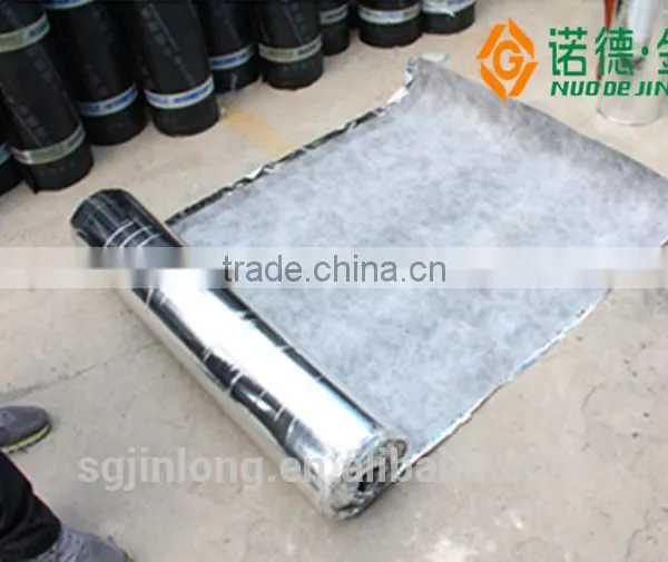 Polythene Macromolecule Self-Adhesive Waterproof Material photo-2