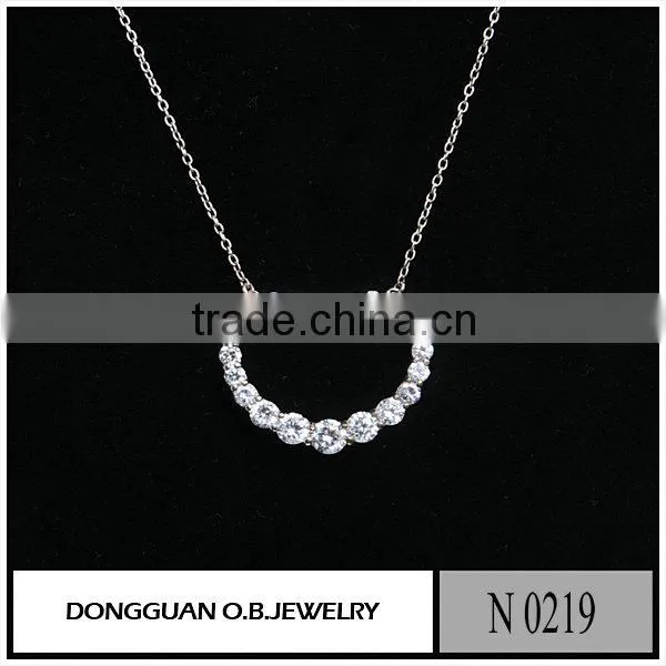 Crystal Necklace Pendant /White Gold Necklace Jewelry Wholesale /Necklace Chain photo-3