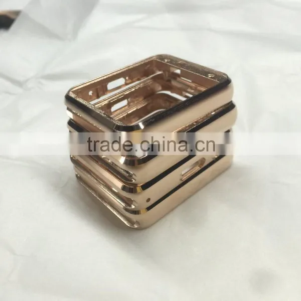 Apple Watches Border Electroplating Processing Gold Metal Parts Die Casting Finishing photo-3