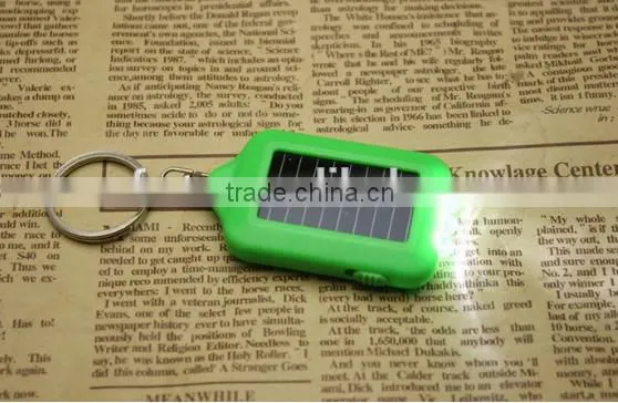 Best Selling Solar Keychain Flashlight/solar Led Flashlights /solar Keychain photo-4