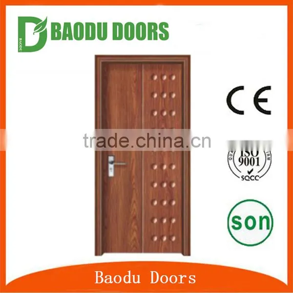 Cheap Pvc Wooden Door Bedroom Door Designs Pictures photo-2