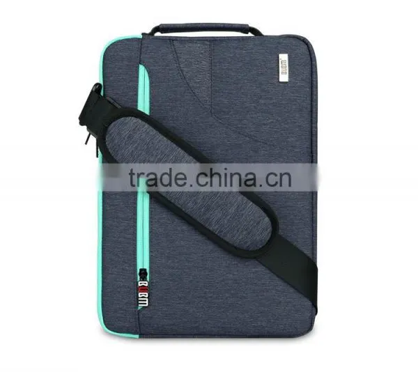 Fashionable 15 Inch BUBM Nylon BULE Laptop Shoulder Bags For Business photo-5