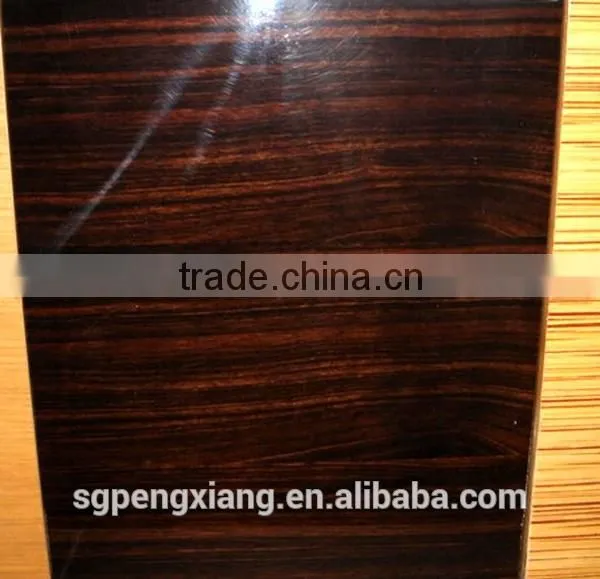 High Gloss Wood Grain UV Coated MDF Board photo-6