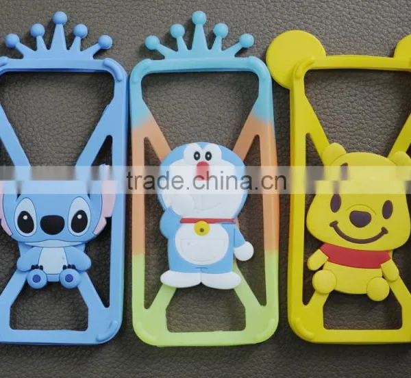 Wholesale Price Cute Universal Silicone Bumper Frame for Cellphone photo-4