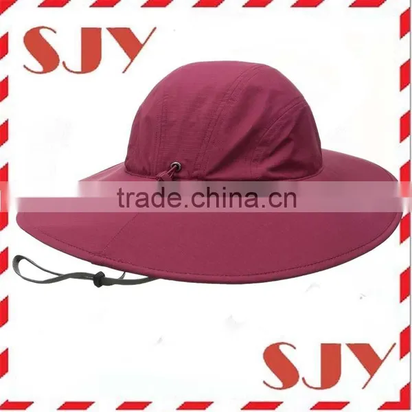 100%polyester Dri-fit Foldable Sun Protection Fishing Hats photo-6