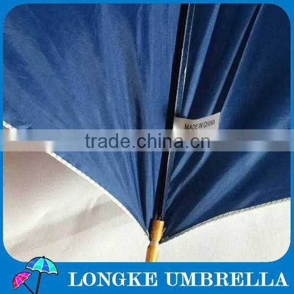 8 Panels Two Colors Auto Open Golf Umbrella photo-3