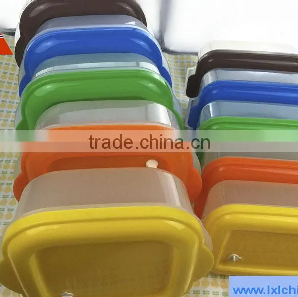 Colour Plastic Lunch Boxes photo-3