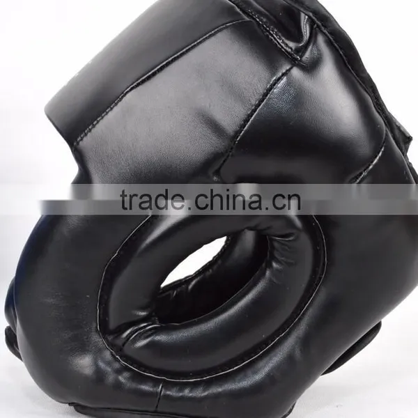 Professional Thicken High Quality PU Boxing or Sanda Customized Head Guard for Sports Safty photo-6