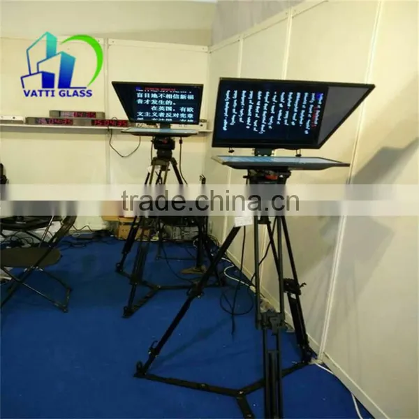 3mm One-way Extra Clear Mirror Glass Used on Teleprompter photo-4
