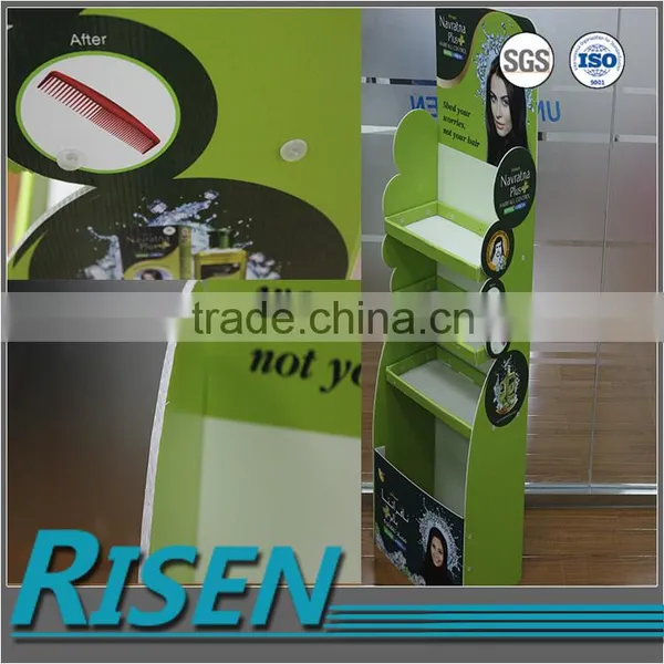 Polypropylene Corrugated Plastic Floor Display Stand/floor Stand Digital Signage photo-5