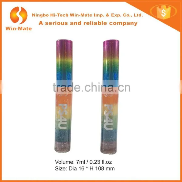 Hot!!! 6 Color Rainbow Sparkle And Shine Lipgloss photo-2