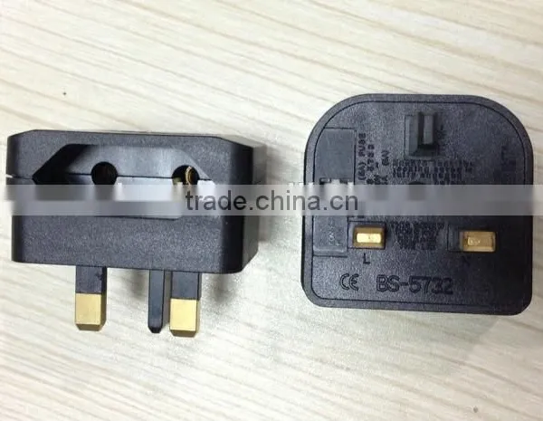 European to uk Fused Power Plug Adapter photo-3