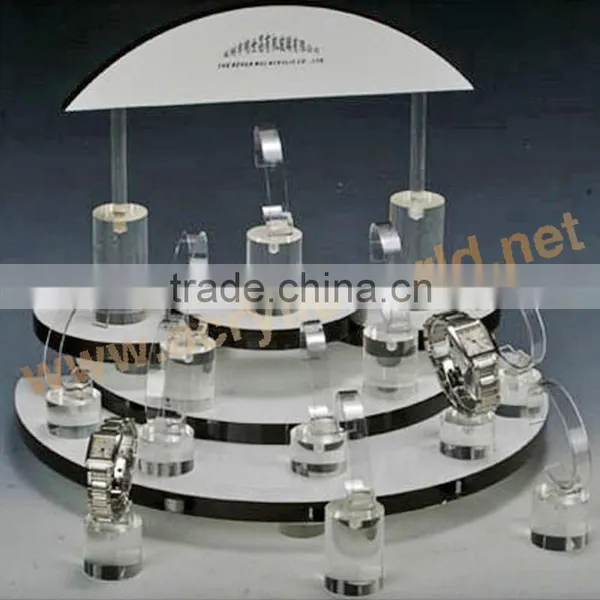 Customise Top Quality Frosted Acrylic Watch Display Stand photo-3