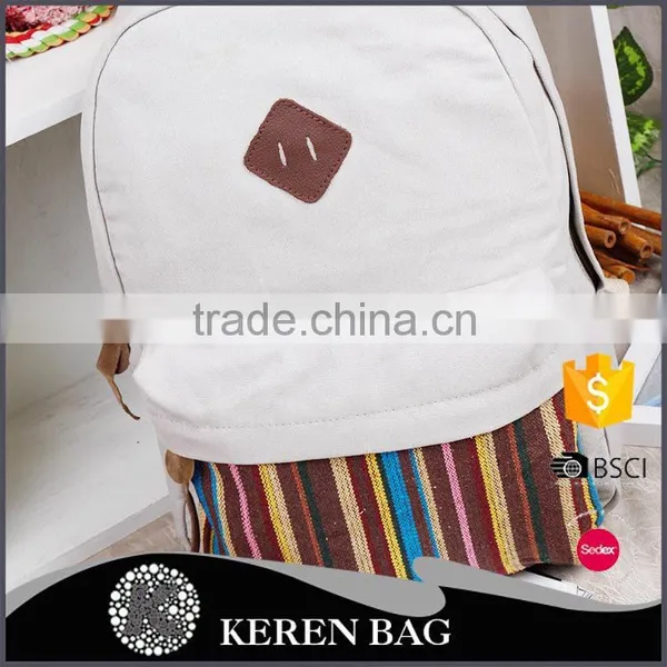 2016 Newest Product High Quality Canvas Backpacks For Young Man photo-3