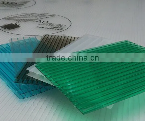 PC Sunshine Polycarbonate Sheets ,pc Sunlight Board SGS Approved High Quality Polycarbonate Panel 8mm Clear photo-5