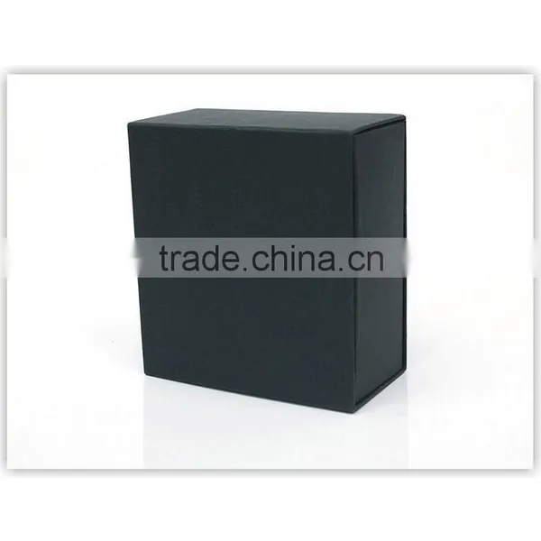 China Factory Wholesale Custom Cardboard Jewelry Box, Black Beautiful Gift Box photo-2