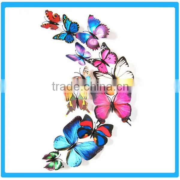 Colorful Plastic Magnet Butterfly photo-2