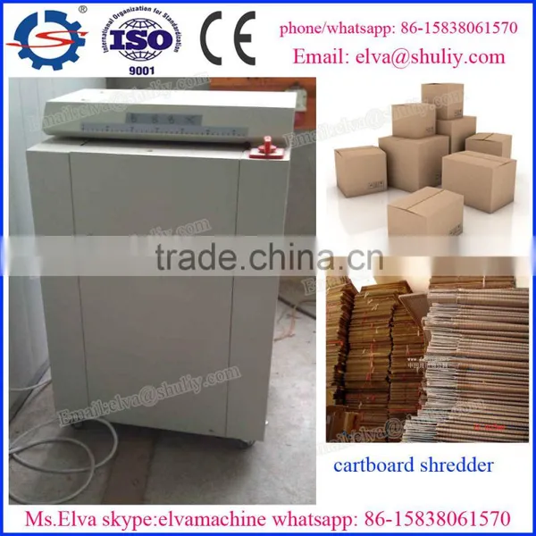 High Efficient Electric Carton Box Shredder Carton Box Shredding Machine
