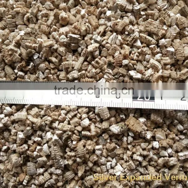 Factory Price Exfoliated Silver Vermiculite for Agriculture/Horticulture/Soil Conditioner