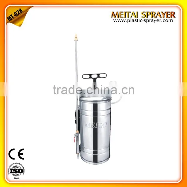 8L Garden Stainless Steel Pressure Sprayer, Agricultural Sprayer