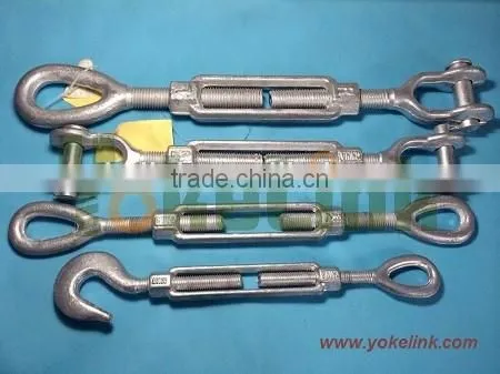 Hot Dip Galvanized Drop Forged Turnbuckles Hook & Eye photo-6