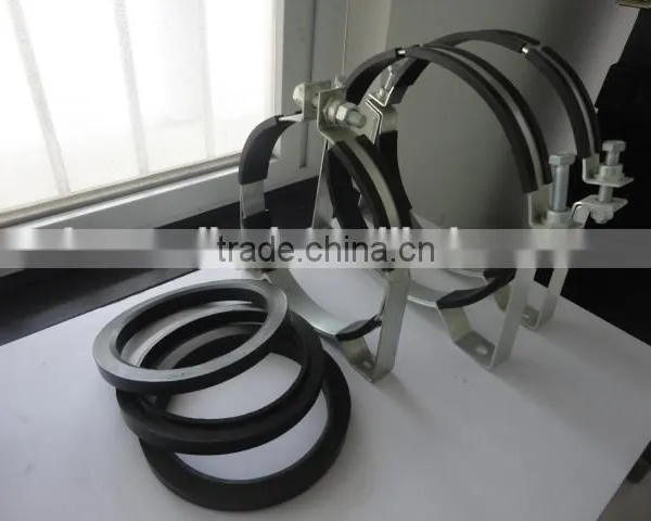 8"to 15" Zinc Plated With Rubber Hose Pipe Clamp Types photo-4