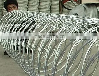 CBT-65 Hot Dipped Galvanized Razor Barbed Wire Mesh photo-4