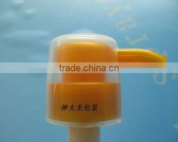 Plastic Lotion Shampoo Pump With Dust Proof Overcap photo-3