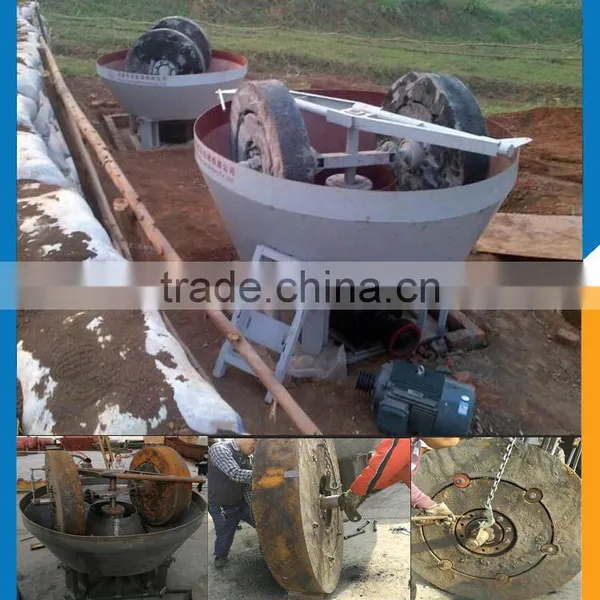 Gold Ore Grinding Pan Mill, Sudan Gold Wet Pan Mill Price photo-5
