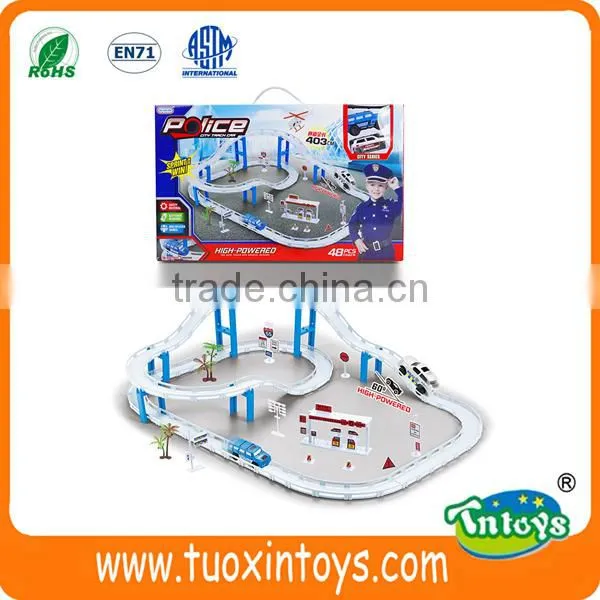 Kids Parking Garage for Police Cars Vehicle Toys photo-5